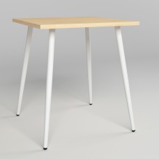 Стіл MODERN LITE WHITE (18) 700х700х750 Береза полярна (NWS-131184)