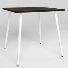 Стол MODERN LITE WHITE (18) 800х800х750 Орех тееполо (NWS-131214)