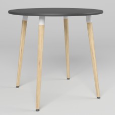 Стол MODERN WOOD ANTR(19) D800 4L WHITE/Бук ЛАК 1.018 (NWS-131414)