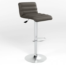 Стілець барний OLIVIA CHROME (BOX) ECO-70 (Сірий) (NWS-122176)