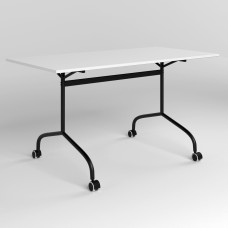 Стіл RUNN BLACK (18) 1400х700 Білий (NWS-131574)