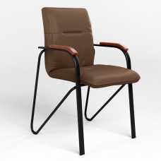 Стілець на рамі SAMBA BLACK ECO-35 (Кава) (NWS-129236)