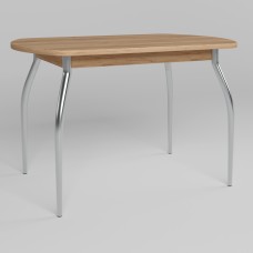Стіл TALIO СHROME (25) 1200х800 Дуб золотий (NWS-131894)