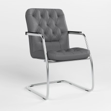 Кресло поворотное CHESTER STEEL CHROME CF LB LE-N (Серый) (NWS-125597)