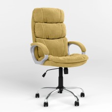 Кресло поворотное DOLCE TILT CHR68 SORO-40 (Желто-горчичный) (NWS-125797)