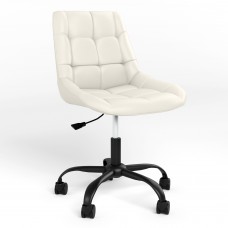 Стул поворотный NICOLE GTS (J) MB61 SQR ECO-50 (Белый) (NWS-122018)