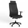 Крісло поворотне SOLO R HR BLACK ST PL70 ECO-30 (Чорний) (NWS-126939)