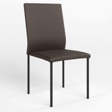 Стул на раме NIK BLACK (BOX-1) ECO-70 (Серый) (NWS-121720)