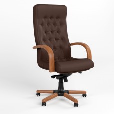 Кресло поворотное FIDEL LUX EXTRA LE-K (Каштан) (NWS-125991)