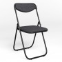 Стул на раме JACK SOFT BLACK C-38 (Антрацит) (NWS-122536)