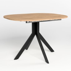 Стіл ARGON LOFT BLACK (18) 1100/1420х900 Дуб золотий (NWS-130375)