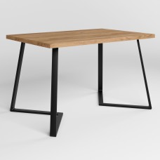 Стол FRIDAY BLACK (36) 1200х800 Дуб золотой (NWS-130935)