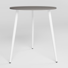 Стол MODERN LITE WHITE (18) D700х750 Серый шифер (NWS-131255)