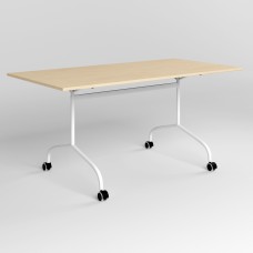 Стол RUNN WHITE (18) 1600х800 Береза ​​полярная (NWS-131715)