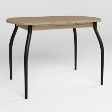 Стіл TALIO EXT BLACK (25) 1100/1420х700 В'яз благородний (NWS-131805)