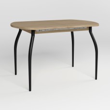 Стіл TALIO EXT BLACK (25) 1200/1520х800 В'яз благородний (NWS-131855)