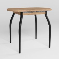 Стіл TALIO EXT BLACK (25) 900/1220х600 Дуб золотий (NWS-131745)