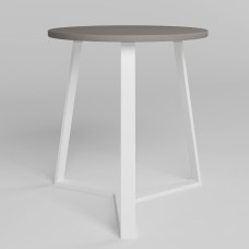 Стол CALIPSO WHITE (25) D680 Серый шифер (NWS-130766)