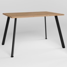 Стол LENARD BLACK (25) 1200х800 Дуб золотой (NWS-131076)