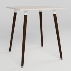 Стіл MODERN WOOD BEIGE (19) 700х700 WHITE/Бук ЛАК 1.031 BEIGE (19) 700х700 Бук ЛАК 1.031 (NWS-131446)