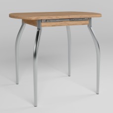 Стіл TALIO EXT CHROME (25) 900/1220х600 Дуб золотий (NWS-131746)