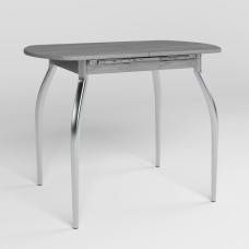 Стіл TALIO EXT LITE CHROME (18) 1000/1320х600 Бетонний Камінь (NWS-131786)
