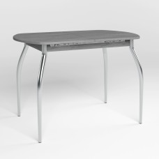 Стіл TALIO EXT LITE CHROME (18) 1100/1420х700 Бетонний Камінь (NWS-131826)