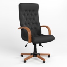 Кресло поворотное FIDEL LUX EXTRA TILT LE-A (Черный) (NWS-125992)