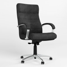 Кресло поворотное ORION STEEL LB CHROME Micro-A (Черный) (NWS-126652)