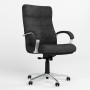 Кресло поворотное ORION STEEL LB CHROME Micro-A (Черный) (NWS-126652)