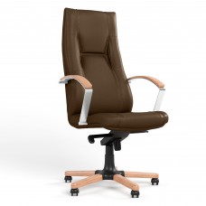 Кресло поворотное KING WOOD MPD EX4 ECO-35 (Кофе) (NWS-126464)