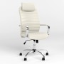 Кресло поворотное BRUNO HR (COMFORT+TILT) P ECO-50 (Белый) (NWS-125306)