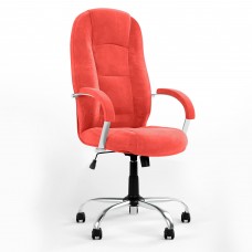 Кресло поворотное MODUS STEEL CHROME (COMFORT+TILT) SORO-51 (Оранжевый) (NWS-126516)