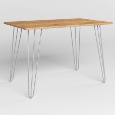 Стол ALLER ALU (18)-1100х700х750 Дуб золотой (NWS-122689)