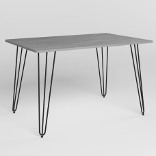 Стіл ALLER BLACK (18)-1200х800х750 Бетонний Камінь (NWS-130307)