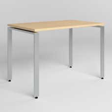 Стол BERN ALU (25)-1100х680х750 Береза ​​полярная (NWS-130667)