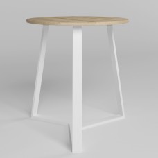 Стол CALIPSO WHITE (18) D680 Бук артизан (NWS-130747)
