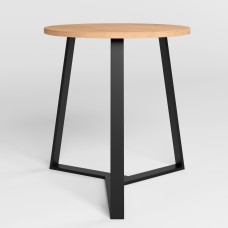 Стол CALIPSO BLACK (25) D680 Бук (NWS-130767)