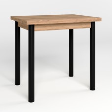 Стол KAJA EXT BLACK (18) 600/1200х800 Дуб золотой (NWS-130967)