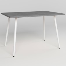 Стол MODERN LITE WHITE (18) 1200х800х750 Бетонный камень (NWS-131217)