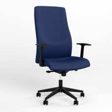 Крісло поворотне SOLO R BLACK ST PL70 CN-210 (Темно-синій) (NWS-132247)