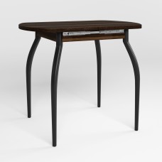Стіл TALIO EXT BLACK (25) 900/1220х600 Горіх тієполо (NWS-131757)