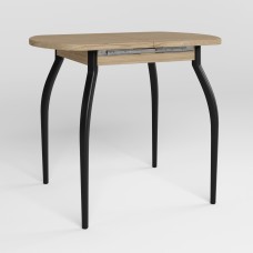 Стіл TALIO EXT BLACK (25) 900/1220х600 В'яз благородний (NWS-131737)