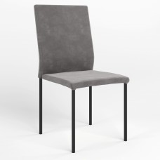 Стул на раме NIK BLACK (BOX-4) SORO-93 (Серый) (NWS-121733)