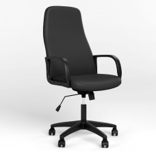Стул поворотный DIPLOMAT KD TILT PL64 (CARAY) ECO-30 (Черный) (NWS-125724)