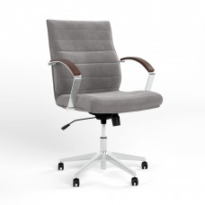Кресло поворотное IRIS TEEL LB TILT AL70 SORO-93 (Серый) (NWS-126305)