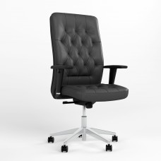 Кресло поворотное CHESTER R STEEL ST AL70 ECO-30 (Черный) (NWS-125566)
