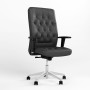 Кресло поворотное CHESTER R STEEL ST AL70 ECO-30 (Черный) (NWS-125566)