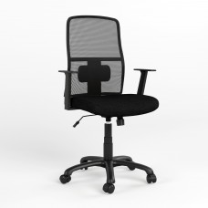 Стул поворотный TELA GTR SL PL64 OH-5 C-11 (Черный) (NWS-127096)