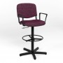 Стул поворотный ISO GTP RING BASE STOPKI PM64 C-29 (Вишневый) (NWS-132045)